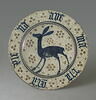 Plat rond : Biche, image 1/5