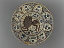 Plat rond : lion, image 1/4