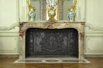 Cheminée du Grand Salon du Château d'Abondant, image 1/2