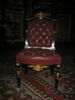 Chaise en bois noir de style Louis XIV., image 1/2