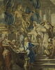 Thésée et le taureau de Marathon, de la tenture de L'Histoire de Thésée, image 4/6