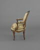 Fauteuil à médaillon d'une série de 4, image 4/5