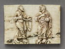 Plaquette faisant partie d'un groupe de deux : Apôtres, image 1/3