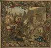 La prise de Jérusalem, de la tenture de l’Histoire de Titus et Vespasien, image 1/10