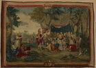 Alexandre et la famille de Darius, de la tenture de l'Histoire d'Alexandre, image 1/11