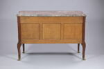 Commode marqueterie à deux tiroirs, image 5/9
