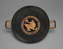 Skyphos : dauphin portant les armes d'Achille, image 1/2