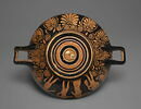 Skyphos : dauphin portant les armes d'Achille, image 2/2