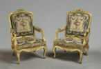 Fauteuil du salon d'audience du duc de Nemours aux Tuileries, d'une paire (F 574 C2), image 1/4