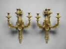 Bras de lumière à trois branche, d'une paire (avec OA 5170 BIS 2), image 1/6