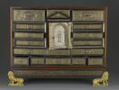 Cabinet à décor de damasquinure : Mars entouré de divinités et d'allégories, image 10/10