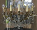 Lustre à 12 lumières, cristaux, image 4/5