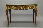 Table à décor de marqueterie en losange, image 2/3