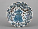 Plat en céramique d'Iznik anc. dit 