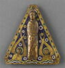Plaque du toit d’un tabernacle : Christ debout entre deux anges en buste, image 1/3
