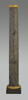 Colonne de granit gris, montée en bronze doré, image 2/2