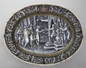 Plat ovale : Joseph reçoit l'intendance d'Egypte, image 1/2