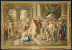 La chaste Suzanne, troisième pièce de la quatrième tenture de l'Ancien Testament, image 1/7