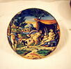 Assiette : Jupiter et Antiope, image 1/2