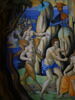 Grande coupe creuse sur pied bas, image 3/5
