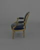 Fauteuil d'un mobilier de salon comprenant dix-sept pièces (OAR 205 à OAR 221), image 6/6