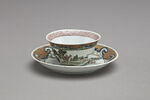 Tasse à thé avec soucoupe mais sans couvercle, d'un service à thé et à café de douze pièces (R 1208 à 1219), image 1/5