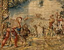 Le mois de septembre ou Le signe de la balance ou Le bat-l'eau, de la tenture dite des Chasses de Maximilien, image 2/20