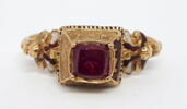 Bague en or enchâssant un rubis, image 1/3