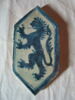 Carreau hexagonal : Lion rampant (armoiries des Caracciolo), image 3/5