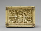 Coffret : Dieu le Père et les Evangélistes ; Vierge allaitant ; Crucifixion ; Saints, image 2/7