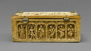 Coffret : Dieu le Père et les Evangélistes ; Vierge allaitant ; Crucifixion ; Saints, image 3/7