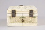 Coffret de mariage : danse mauresque et scènes de jeu et de chasse, image 4/8