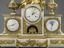 Pendule à trois cadrans époque Louis XVI, image 4/10