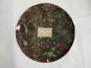 Plaque circulaire : Vespasien, image 2/2