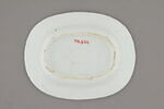 Petit plat ovale, d'un ensemble de quatre (TH 544 à 547), image 2/2