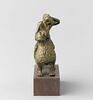 Pied de chandelier : personnage chevauchant un lion, image 5/6
