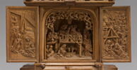 Triptyque aux scènes de la vie du Christ, porté par le tétramorphe, image 10/17