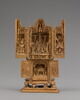 Triptyque aux scènes de la vie du Christ, porté par le tétramorphe, image 1/17