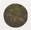 Médaille : Cecilia Gonzagua / une jeune fille et une licorne, image 2/2