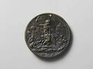 Médaille : Marie Tudor / femme assise tenant un rameau et une torche, image 2/2