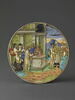 Assiette : le mariage d'Iphis et d'Ianthe, image 1/2