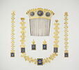 Parure de Marie-Louise en micro-mosaïques, image 1/12