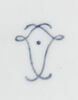 Tasse et soucoupe à anse en forme de papillon, d'une paire (OA 8041), image 4/10