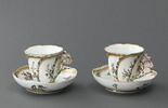 Tasse et soucoupe à anse en forme de papillon, d'une paire (OA 8041), image 10/10