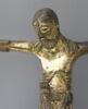 Figure d'applique : Christ en croix en bronze doré, image 5/6