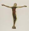 Figure d'applique : Christ en croix en bronze doré, image 2/6
