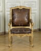 Fauteuil à la reine, d'un ensemble de huit (avec OA 10506 2, OA 10506 3, OA 10506 4, OA 10506 6, OA 10506 7, OA 10506 8, OA 10506 9, OA 10506 10) et de deux canapés à joues (OA 10506 1 et OA 10506 2), image 1/13