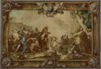 Le Baptême du Christ, de la tenture du Nouveau Testament, image 1/3