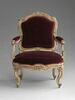 Fauteuil à la Reine et à châssis, d'une suite de quatre, image 2/3