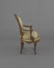 Fauteuil à médaillon d'une série de 4, image 5/7